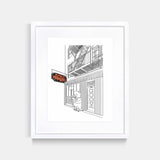 Rudy's Bar & Grill Print