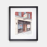 Sally's Apizza New Haven Print