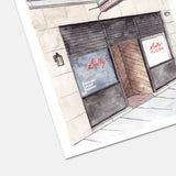 Sally's Apizza New Haven Print