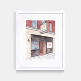 Sally's Apizza New Haven Print