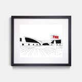 TWA Hotel Airport Print