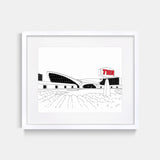 TWA Hotel Airport Print