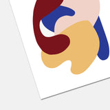 Abstract art illustration print by Yada Studio detail