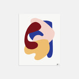 Abstract art illustration print by Yada Studio