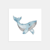 Humpback Whale Watercolor Print