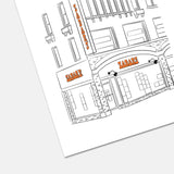 Zabar's New York Art Print