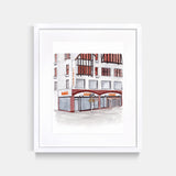 Zabar's New York Watercolor Art Print
