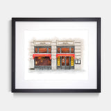 Balthazar New York Watercolor Art Print