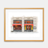 Balthazar New York Watercolor Art Print