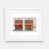 Balthazar New York Watercolor Art Print