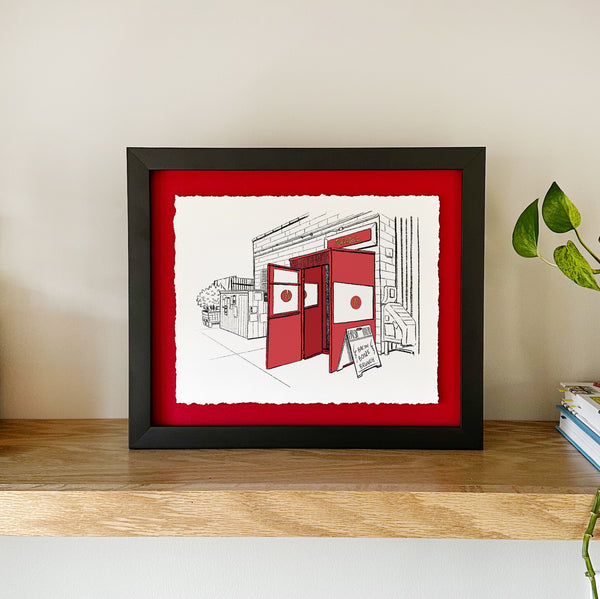 Roberta's Bushwick Framed Print