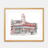 Katz's Deli of New York City Art Print