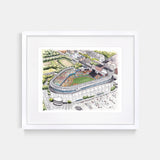 New York Baseball Stadium Bronx Bombers Art Print
