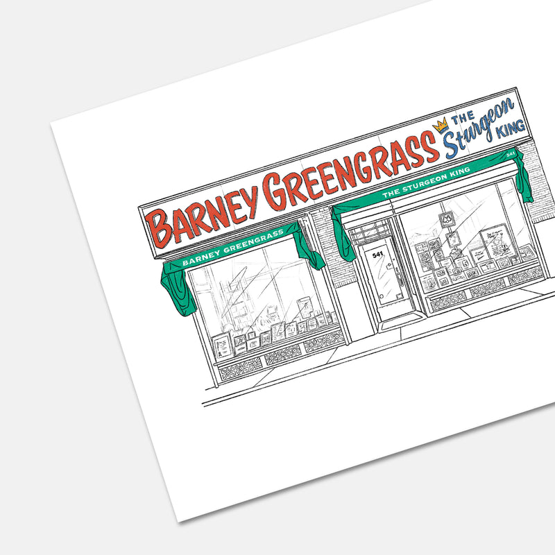 Barney Greengrass Art Print