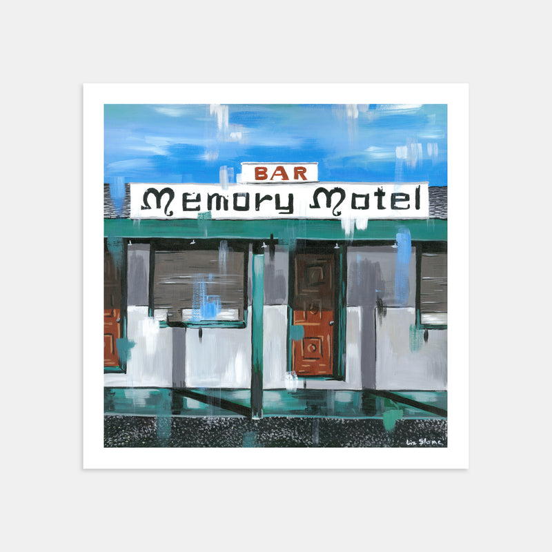 Memory Motel & Bar Print