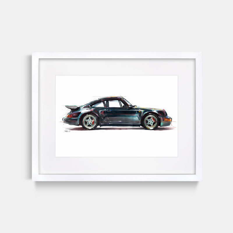1993 Porsche 964 Turbo Print