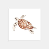 Sea Turtle Watercolor Print